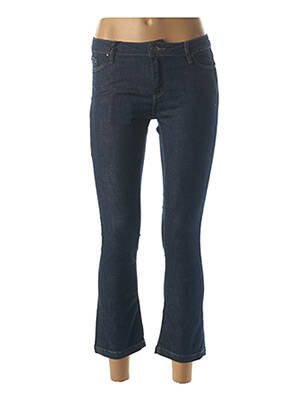 Blugi bootcut elasticitate talie joasă albastru SCHOOL RAG femme