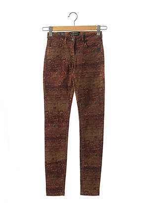 Pantalon slim talie joasă talie joasă roșu MAISON SCOTCH femeie