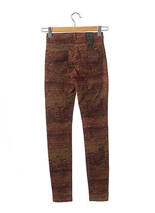 Pantalon slim talie joasă talie joasă roșu MAISON SCOTCH femeie