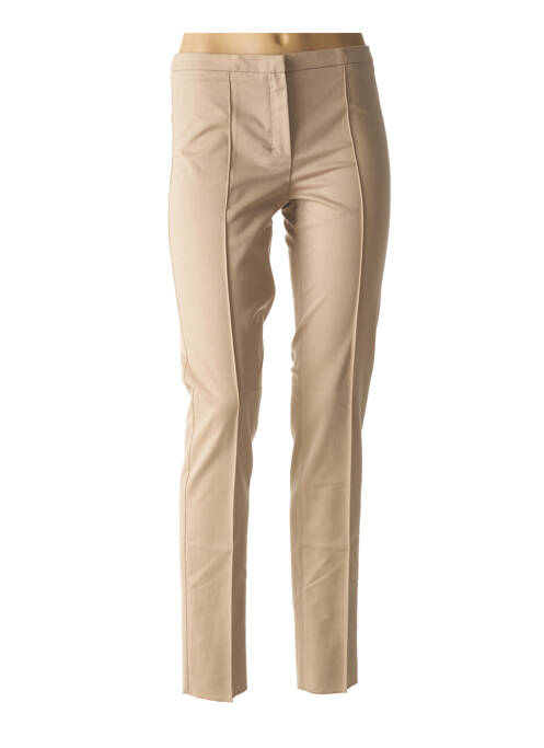 Pantalon slim bej MAXMARA femeie