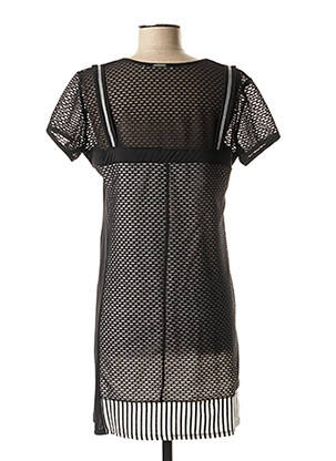 Rochie scurtă mâneci scurte mâneci scurte negru FRED SABATIER femeie
