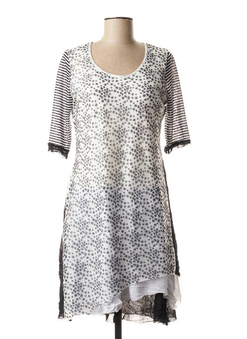 Rochie midi alb FRED SABATIER femeie