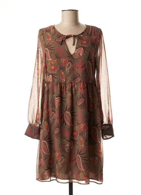 Rochie scurtă verde IKKS femeie