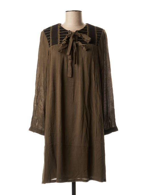 Rochie midi verde ONE STEP femeie