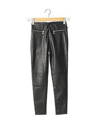 Jegging elasticitate talie elastică negru LE TEMPS DES CERISES fată