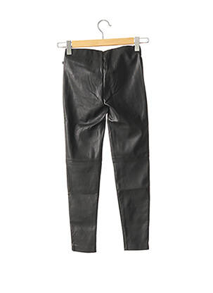 Jegging elasticitate talie elastică negru LE TEMPS DES CERISES fată