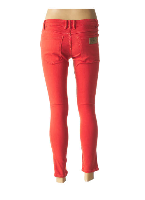 Blugi skinny portocaliu APRIL 77 femeie