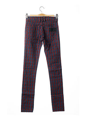 Pantalon slim talie joasă talie joasă roșu APRIL 77 femeie
