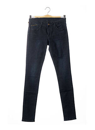 Blugi cu croială slim albastru LE TEMPS DES CERISES fată