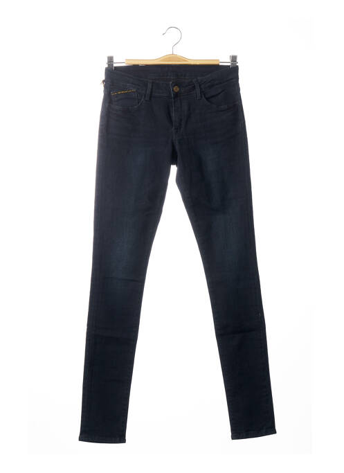 Blugi cu croială slim albastru LE TEMPS DES CERISES fată