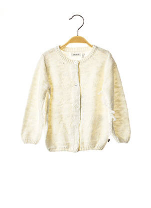 Vestă cu mâneci lungi bej IKKS fată