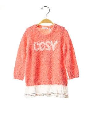 Rochie midi roz IKKS fată