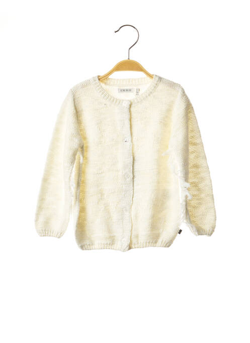 Vestă cu mâneci lungi bej IKKS fată