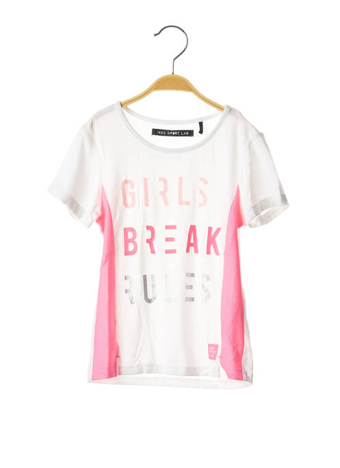 Tricou alb IKKS fată