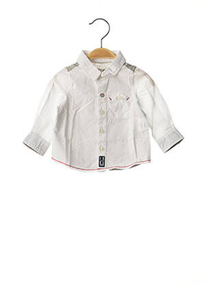 Cămașă cu mâneci lungi alb IKKS băiat