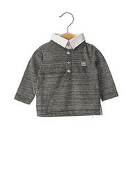 Tricou mâneci lungi mâneci lungi gri IKKS garcon