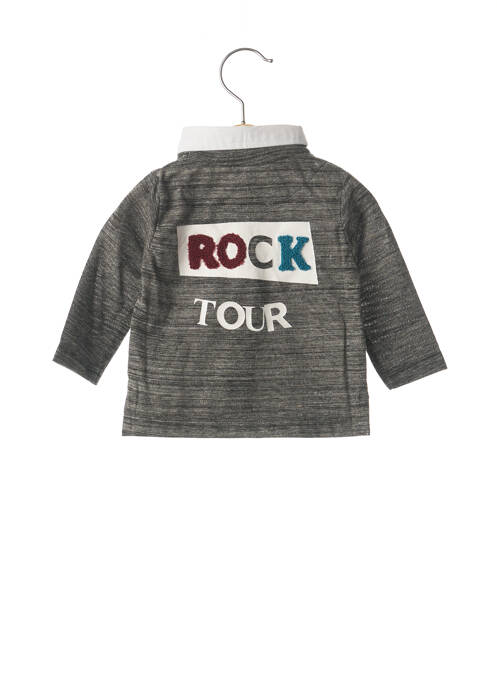 Tricou gri IKKS băiat