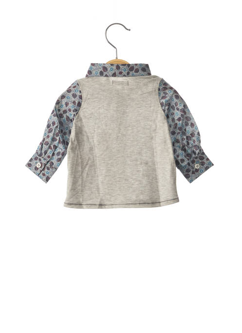 Cămașă cu mâneci lungi albastru IKKS băiat