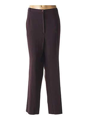 Pantalon drept violet GEVANA femeie