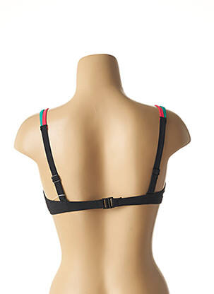 Sutien de costum de baie elasticitate negru BELCOR femeie
