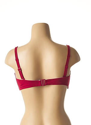 Sutien de costum de baie elasticitate top sutien modelat roșu BELCOR femeie