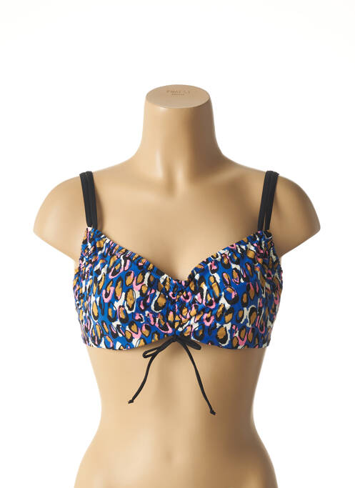 Sutien de costum de baie albastru BELCOR femeie