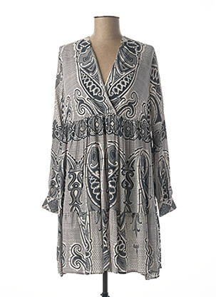 Rochie midi albastru SAMSOE & SAMSOE femeie