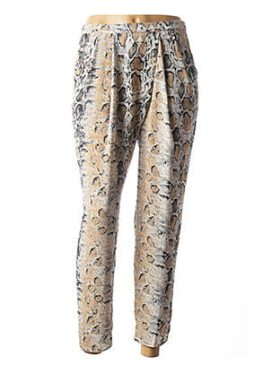 Pantalon 7/8 bej SUNCOO femeie