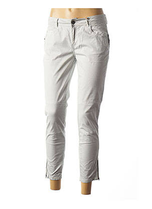Pantalon 7/8 elasticitate talie joasă gri SO SOON femeie