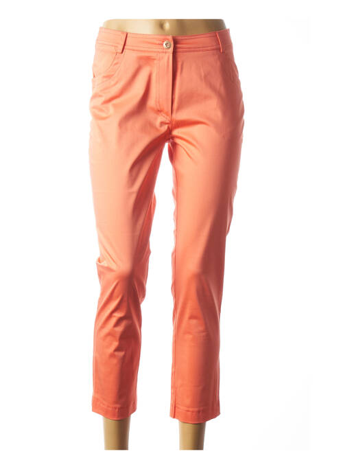 Pantalon trei sferturi portocaliu ANNE KELLY femeie