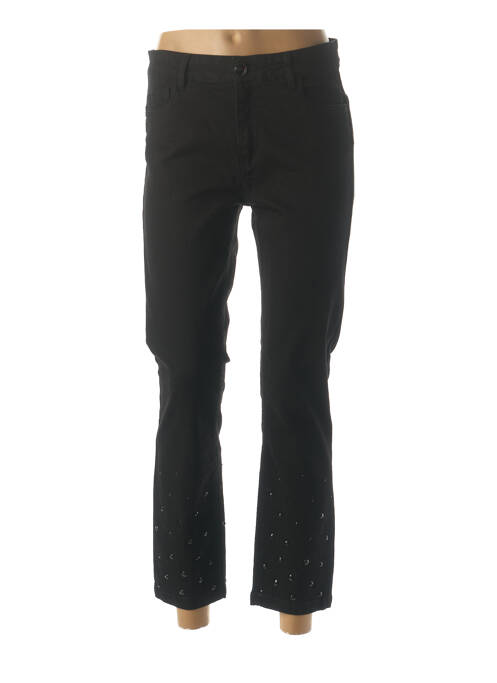 Blugi cu croială dreaptă negru CRISTINA BARROS femeie