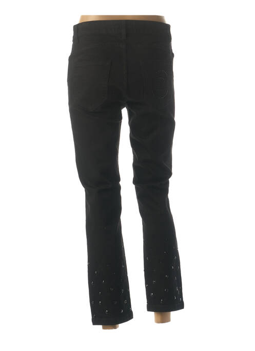 Blugi cu croială dreaptă negru CRISTINA BARROS femeie