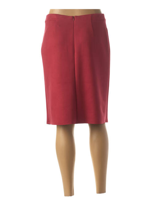 Fustă midi roșu CHRISTINE LAURE femeie