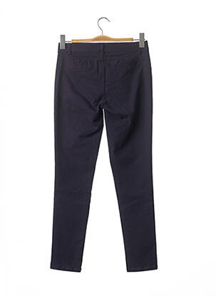 Pantalon chino țesătură poplin mărime normală violet KEZY femeie