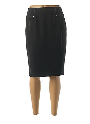 Fustă midi negru CHRISTINE LAURE femeie