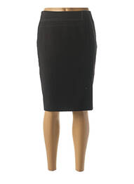 Fustă midi croială dreaptă negru CHRISTINE LAURE femme