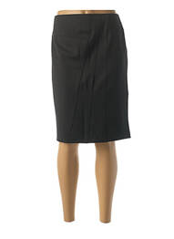 Fustă midi croială dreaptă negru QUATTRO femme