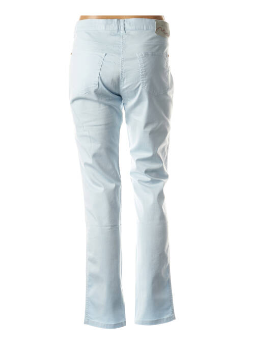 Pantalon slim albastru RIVIERES DE LUNE femeie