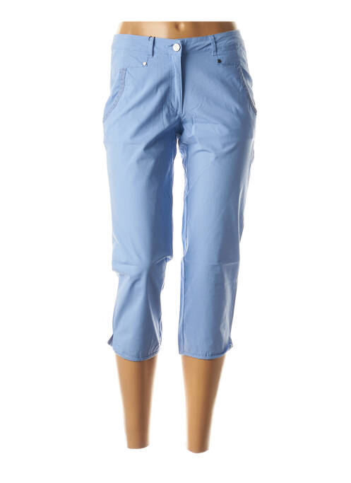 Pantalon trei sferturi albastru THALASSA femeie