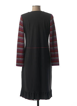 Rochie midi mâneci lungi mâneci lungi negru MERI & ESCA femeie