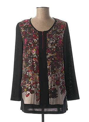 Tunică mâneci lungi negru GUY DUBOUIS femeie