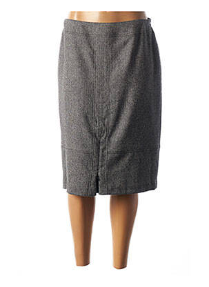 Fustă midi gri GUY DUBOUIS femeie