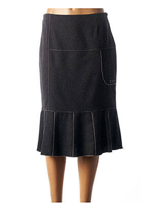 Fustă midi negru GUY DUBOUIS femeie