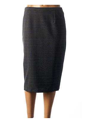 Fustă midi gri FRANCE RIVOIRE femeie