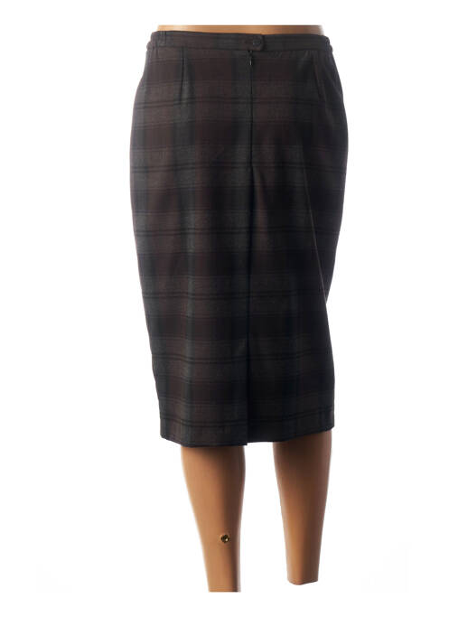 Fustă midi gri GUY DUBOUIS femeie