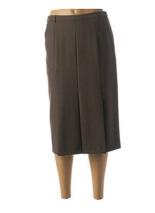 Fustă midi maro GUY DUBOUIS femeie