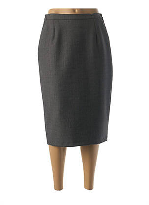 Fustă midi gri GUY DUBOUIS femeie