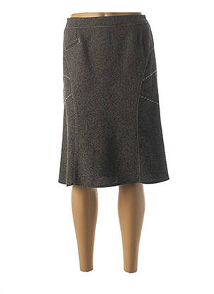 Fustă midi gri GUY DUBOUIS femeie