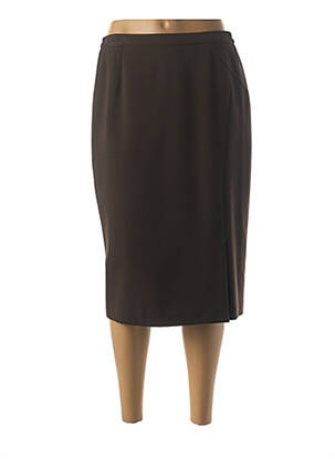 Fustă midi maro GUY DUBOUIS femeie