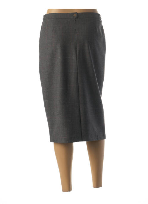 Fustă midi gri GUY DUBOUIS femeie